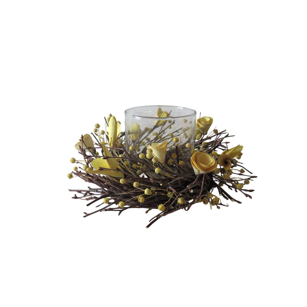 Blossom Twig Candle Ring (S)
