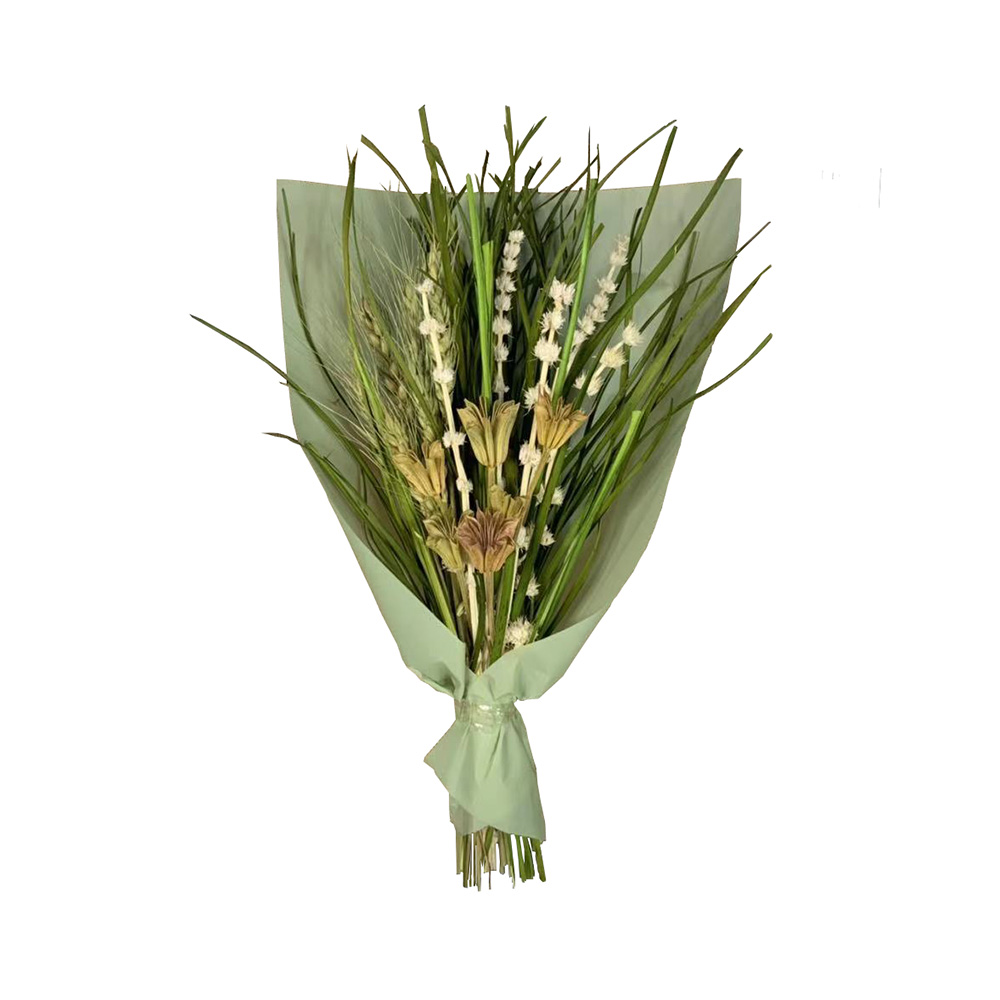 Dried Grass & Floral Bouquet - Eternal Serenity